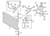 Radiator Overflow Coolant Pipe 4M0121081AJ Compatible With AUDI Q7 (4MB Q7 (4MB
