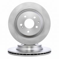 Rear Brake Disc Set 2214231212 Compatible With Mercedes Benz W221