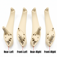 Inner Door Inside Pull Handle Set Beige 51419109613 51419109614 Compatible With BMW X3 X4 G01 G08 F97 G02 F98