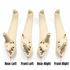 Inner Door Inside Pull Handle Set Beige 51419109613 51419109614 Compatible With BMW X3 X4 G01 G08 F97 G02 F98