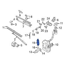 Windshield Washer Pump 1K6955651 Compatible With AUDI A3 A4 A6 A8 Q3 Q5 Q7