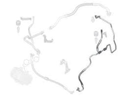 Pressure Hose Pipe 64539806518 Compatible With Mini Cooper Countryman R60