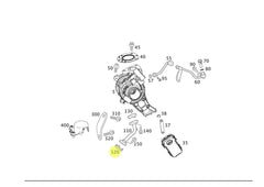 Engine Exhaust Gasket 902.350 6510960280 for Mercedes MERCEDES-BENZ A-CLASS (W176) B-CLASS Sports Tourer (W246, W242) C-CLASS (W204) C-CLASS (W205) CLA Coupe (C117) CLS (C218) E-CLASS (W212) GLA-CLASS (X156) GLE (W166) M-CLASS (W166)