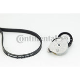 Multi Rib Belt Kit 5PK1121EXTRAK1 31401425 Compatible With VOLVO S60 II (134), XC60 I SUV (156) (CONTINENTAL)