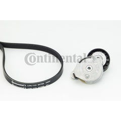 Multi Rib Belt Kit 5PK1121EXTRAK1 31401425 30757514 31258381 31330379 Compatible With VOLVO S60 II (134), XC60 I SUV (156) (CONTINENTAL)