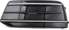 Fog Lamp Cover Compatible With AUDI A4 B9 2016-2019 Fog Lamp Cover Left 8WD807681 & Right 8WD807682 Tag-FC-16