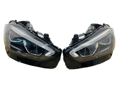 Complete Headlight Assy Set Right A2069061003 & Left A2069060903 Compatible With Mercedes Benz C-Class (W206) (2021-2024)