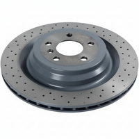 Rear Brake Disc 1664230312 Compatible With Mercedes Benz W166