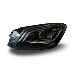 Complet Headlight Headlamp Left & Right Side Compatible With Mercedes & Mercedes Benz & S CLASS W222 2014-2019