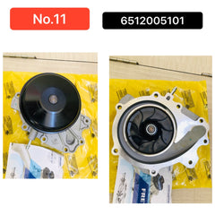 Water Pump 6512005101 6512000002 6512004701 6512006001 For MERCEDES-BENZ C-CLASS W205 Tag-W-11