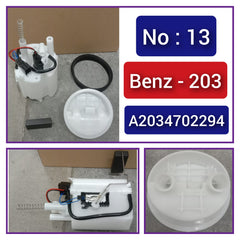 2034702294 Fuel Pump Compatible With Mercedes-Benz C-CLASS W203 Tag-F-13