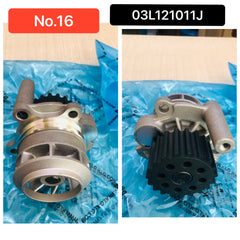 Water Pump 03L121011J For AUDI A1 A3 A4 A6 Q3 Q5 Tag-W-16