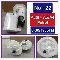 Fuel Pump Assembly 8K0919051M 8K09109051J 8K09109051L 8K0919051D 8K0919051G 8K0919051H 8K0919051K 8K0919051M 8K0919051P 8K0919087A Compatible With Audi A4 Tag No.22