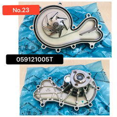 Water Pump 059121005T 059121008A 059121008J For AUDI A4 A5 A6 A8 Q5 Q7 Tag-W-23