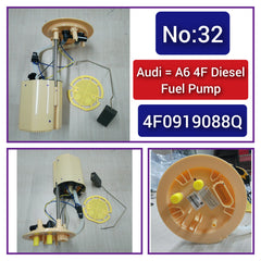 Fuel Pump 4F0919088Q 4F0919050F 4F0919050G 4F0919050K 4F0919088M 4F0919088T For Audi A6 4F 2.7 3.0 Tag-F-32