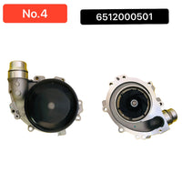 Water Pump 6512000501 6512004300 6512008301 6515000501 Compatible With MERCEDES-BENZ A-CLASS W176 B-CLASS W246 GLA-CLASS W156 Tag-W-04