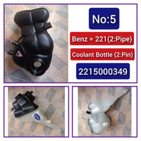Coolant Bottle 2215000349 A2215000349 Compatible With MERCEDES-BENZ S-CLASS W221 V221 W222 Tag-B-05