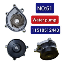 Water Pump 11518512443 8512443 Compatible With MINI Roadster R59 Tag-W-61