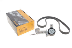 Multi Rib Belt Kit 6PK1180K4 31401461 Compatible With VOLVO S60 II (134), S90 II (234), V90 II Estate (235), XC40 (536), XC60 I SUV (156), XC60 II (246), XC90 II (256) (CONTINENTAL)