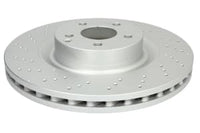 Front Brake Disc Set 2214210012 Compatible With Mercedes Benz W221 W216 W220