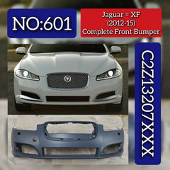 Complete Front Bumper C2Z13207XXX Compatible With Jaguar XF (2012-2015) Tag No.601
