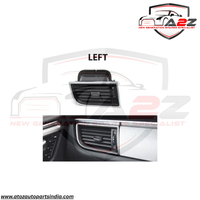 Black Ac Vent Grille Assembly Front-Right 95B819702 & Front-Left 95B819701 & Center-Left 95B819201 & Center-Right 95B819201 & Rear 95B819203B Compatible With Porsche Macan