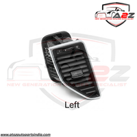 Black Ac Vent Grille Assembly Front-Right 95B819702 & Front-Left 95B819701 & Center-Left 95B819201 & Center-Right 95B819201 & Rear 95B819203B Compatible With Porsche Macan