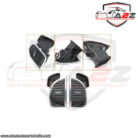 Black Ac Vent Grille Assembly Right 4L0820902 & Left 4L0820901 & Center 4L0820951 & RearCompatible With Audi Q7