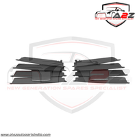 Center AC Conditioner Air Vent Grill Outlet Tab Clip Repair Kit Black 2048306154 2048306054 Compatible With MERCEDES BENZ C-CLASS W204 LCI Tag-ACR-13