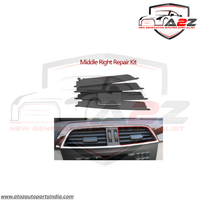 Center AC Conditioner Air Vent Grill Outlet Tab Clip Repair Kit Black 2048306154 2048306054 Compatible With MERCEDES BENZ C-CLASS W204 LCI Tag-ACR-13