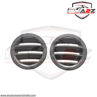 Front Ac Vent Dashboard Left & Right (Set) 1668302354 Compatible With BENZ=166 Brown