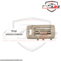 Beige Roof Top Ac Vent Grille Left 1668301554 & Right 1668301654 Compatible With Mercedes Benz GL Class W166 & GLS W166