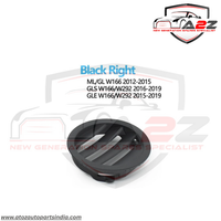 Dashboard Round AcVent Grille set Black 16683023549051 16683024549051 Compatible With Mercedes ML GL GLS GLE W166 W292