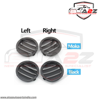 Dashboard Round AcVent Grille set Black 16683023549051 16683024549051 Compatible With Mercedes ML GL GLS GLE W166 W292