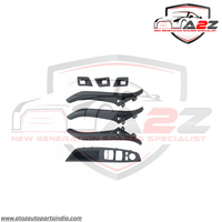 Inner Door Handle Assembly (With Leather Set Of 7) Compatible With BMW 5 Series F10