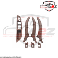 Inner Door Handle Assembly (With Leather Set Of 7) Compatible With BMW 5 Series F10