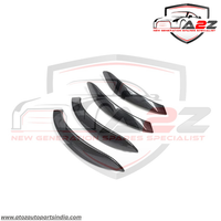 Carbon Inner Door Handle Outer Cover (Without Leather Set Of 4) Compatible With BMW 3 Series F30