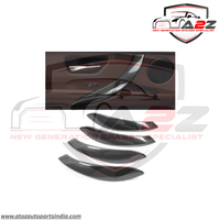 Carbon Inner Door Handle Outer Cover (Without Leather Set Of 4) Compatible With BMW 3 Series F30