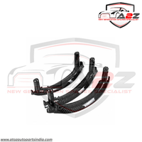 Inner Pull Handle (3PCS) (Carbon fiber) Compatible With BMW F15 X5 2014-2018 F16 X6 2014-2019