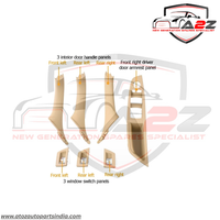 RHD Inner Door Pull Handle and Window Switch Panel Beige 51417225876 Left 51417225849 Right 51417225850 Left 51417225891 Right 51417225892 Compatible With BMW F10 F11 F18