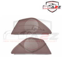 Inner Door Loudspeaker Cover Red Brown Right 51417261956 Left 51417261955 Compatible with BMW 5 Series F10 F11 F18
