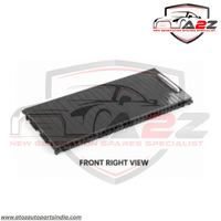 Black Central Console Drink Water Cup Holder Cover Shutter Roller Trim T2H3071-1 Compatible With JAGUAR XF & XJ & XJL