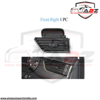 Black Ac Vent Grille Assembly Center 5E0820951 Right 5E0820951 Left 3VD819701 Rear 5ED819203 Left 5E0819701-A Right 5E0819702-A Compatible With Skoda Octavia (New Model)