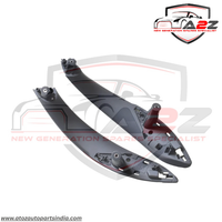Inner Door Handle Assembly 51417279315 & (Without Leather Set Of 4) Compatible With BMW 3 Series F3 GT F30 F31 F34 F35 F36 51417279315 51427281469 51417279316 51427281469 51427281470