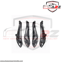 Inner Door Handle Assembly 51417279315 & (Without Leather Set Of 4) Compatible With BMW 3 Series F3 GT F30 F31 F34 F35 F36 51417279315 51427281469 51417279316 51427281469 51427281470