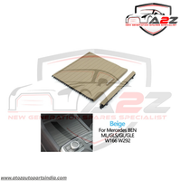 Water Cup Holder Roller Cover Trim Beige 1666803814 Compatible With Mercedes Benz GL-Class W166 & GLE W166 & GLS