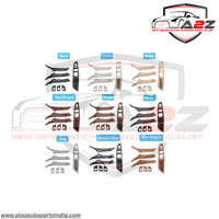 Door Handle Black Inner Set Carbon Fiber 51417225874 51417225873 51417225847 Right 51417225848 51417225889 Right 51417225890 51417225851 51417225852 Compatible with BMW 5 Series F10 2010-2017