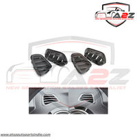 Front Ac Vent Grill Dashboard Left & Right (Set) 25368038028 Compatible With BENZ 253 Brown