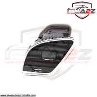 Black Ac Vent Grille Assembly Center & Right & Left Compatible With Audi A4