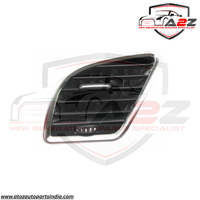 Black Ac Vent Grille Assembly Center & Right & Left Compatible With Audi A4